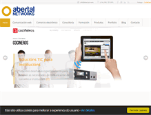 Tablet Screenshot of abertal.com